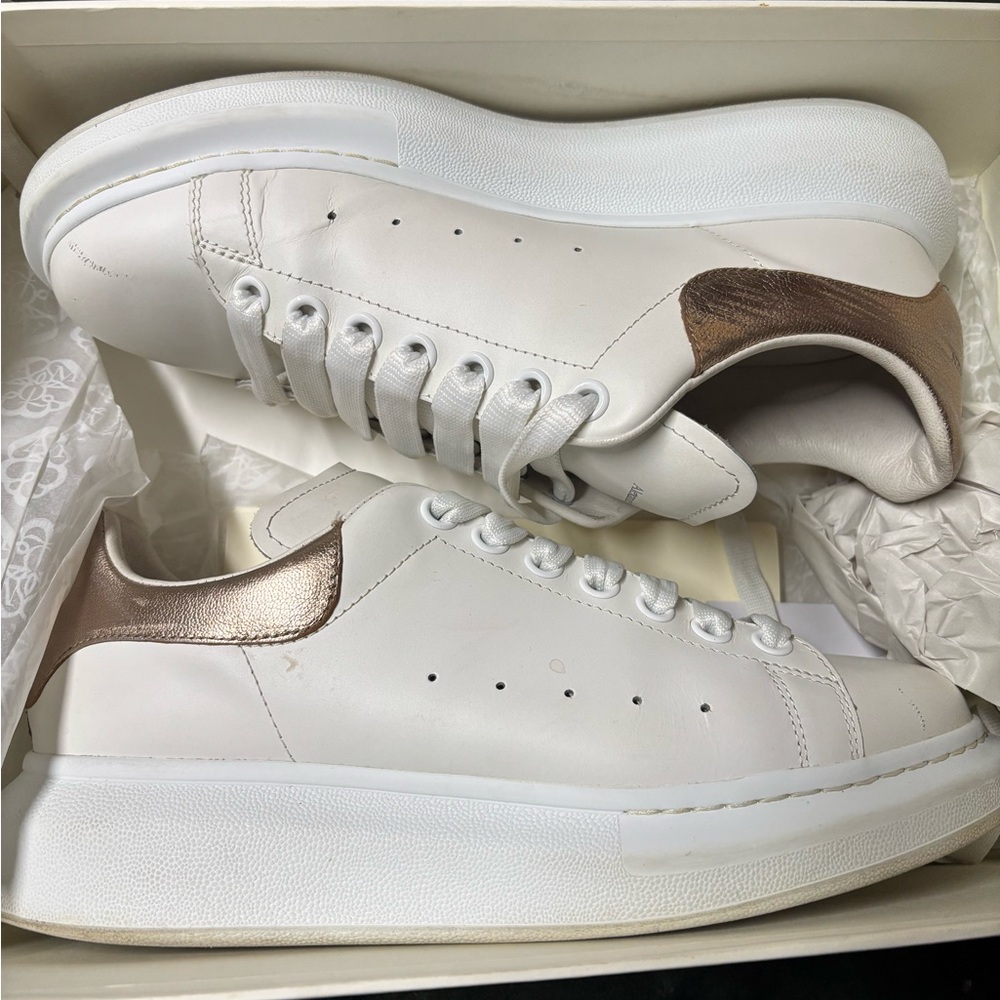 Alexander McQueen with Metallic Accents